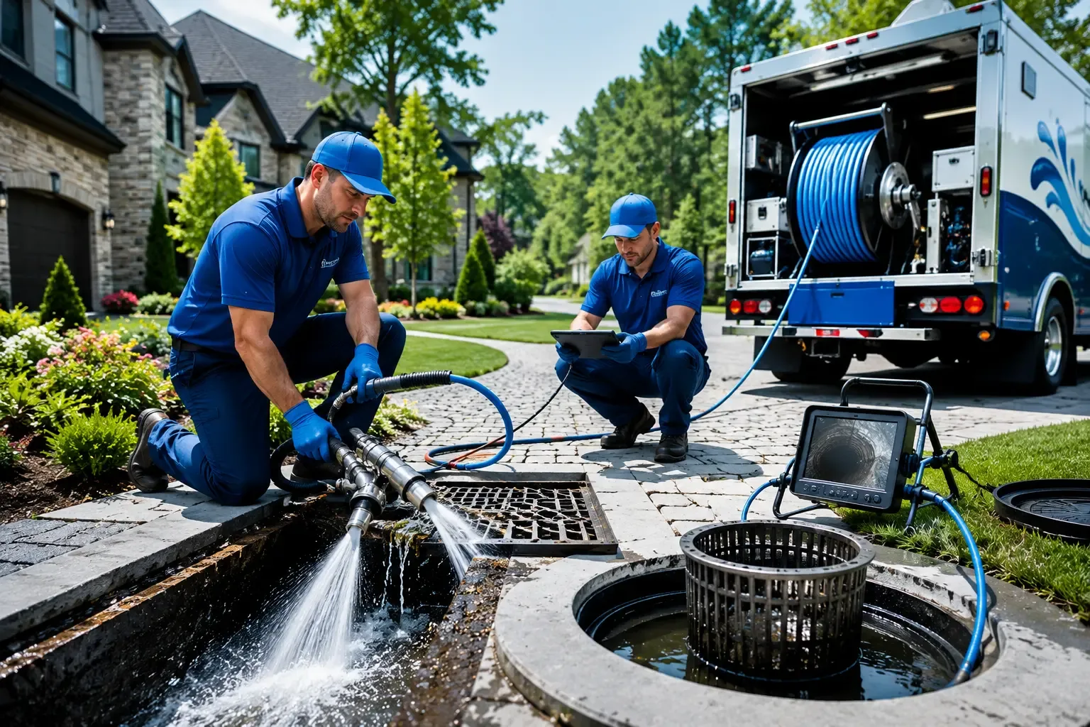 Local outdoor drain cleaning professionals in Sentinel, OK