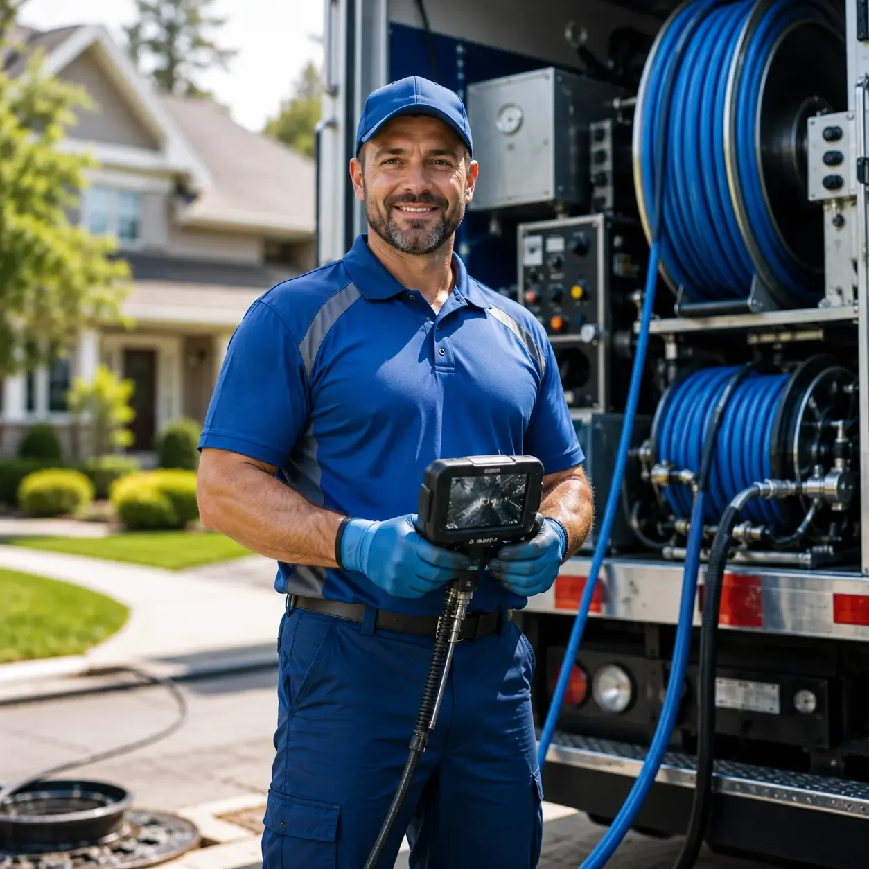 Local outdoor drain cleaning specialists in Sentinel, OK